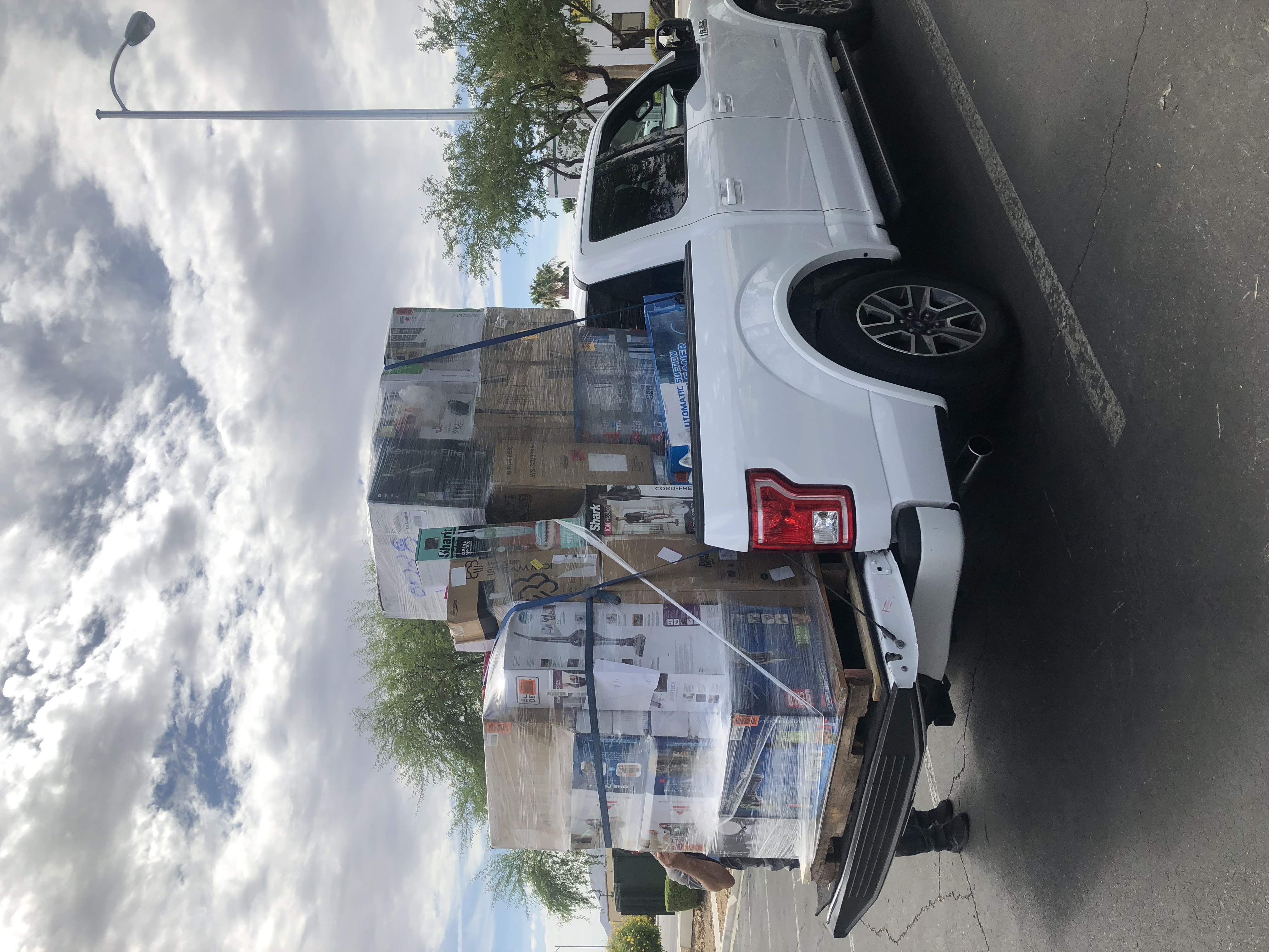 Our first pallet pickup